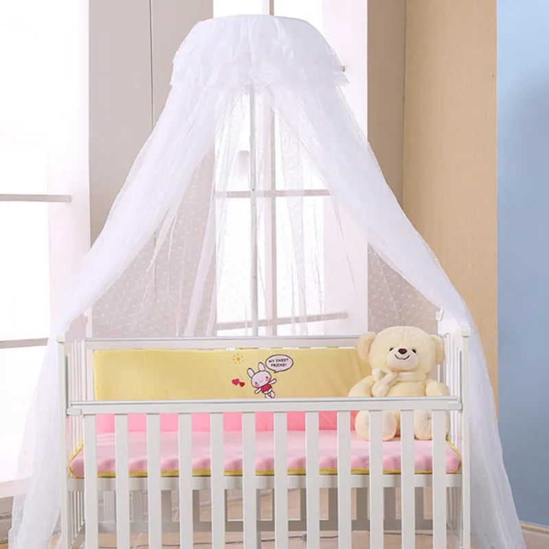 Ciel de lit bébé - Blanc