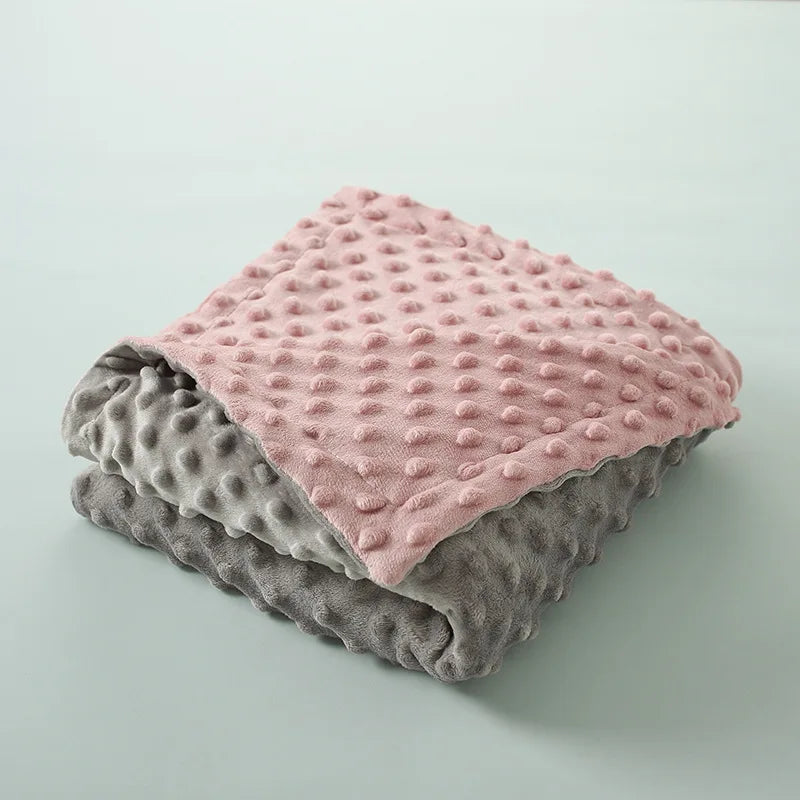 couverture bébé variante rose
