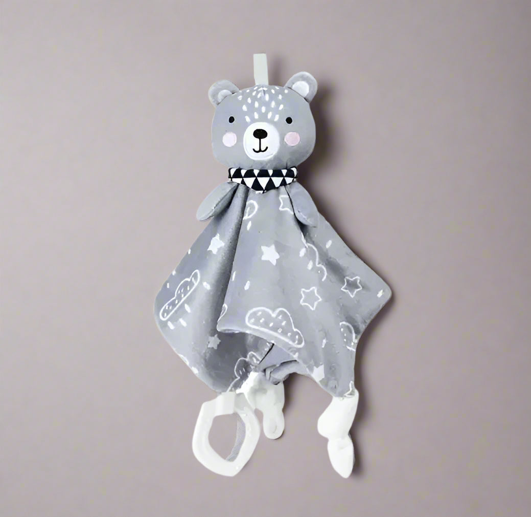 doudou bebe variante ours gris