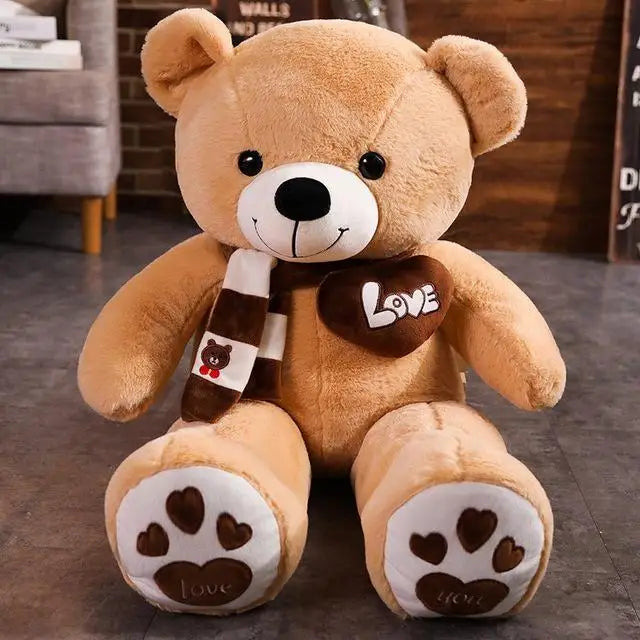 doudou ours variante marron clair