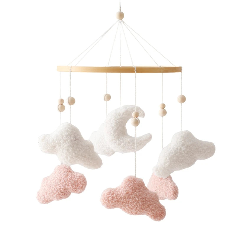 variante du mobile bébé nuages