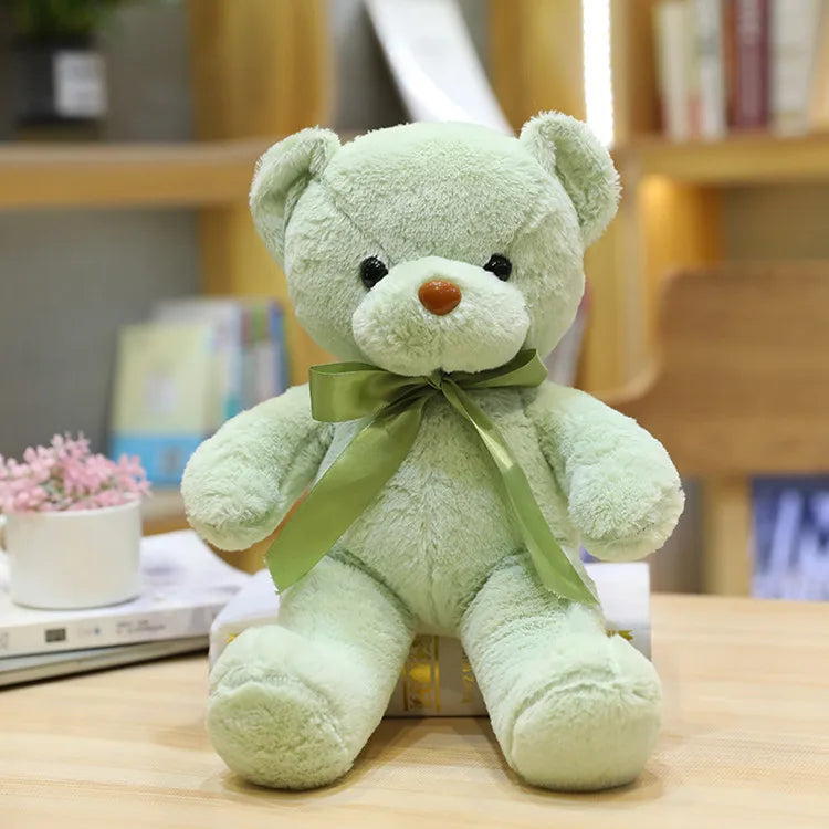 variante de l'ours en peluche verte