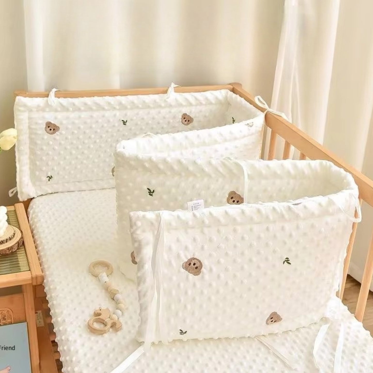 variante de tour de lit petit ourson