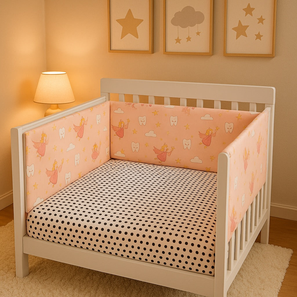 variante du tour de lit bébé prince