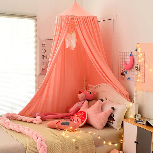 ciel de lit bebe - Rose
