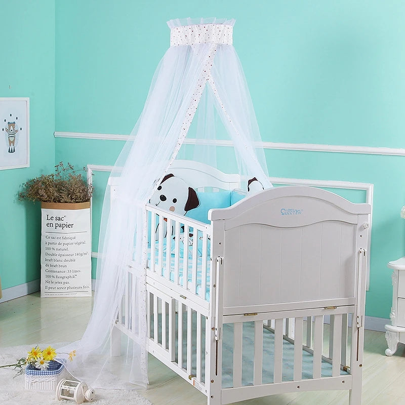 Ciel de lit bébé - Blanc