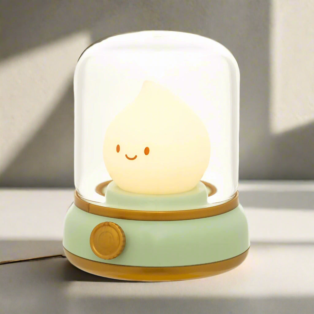 variante de la bebe veilleuse couleur verte