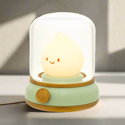 variante de la bebe veilleuse couleur verte
