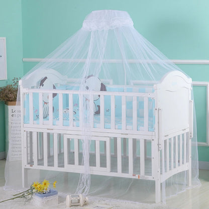 ciel de lit antimoustique voile blanc