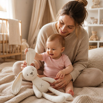 doudou-lapin-blanc-bebe-et-maman-qui-joue