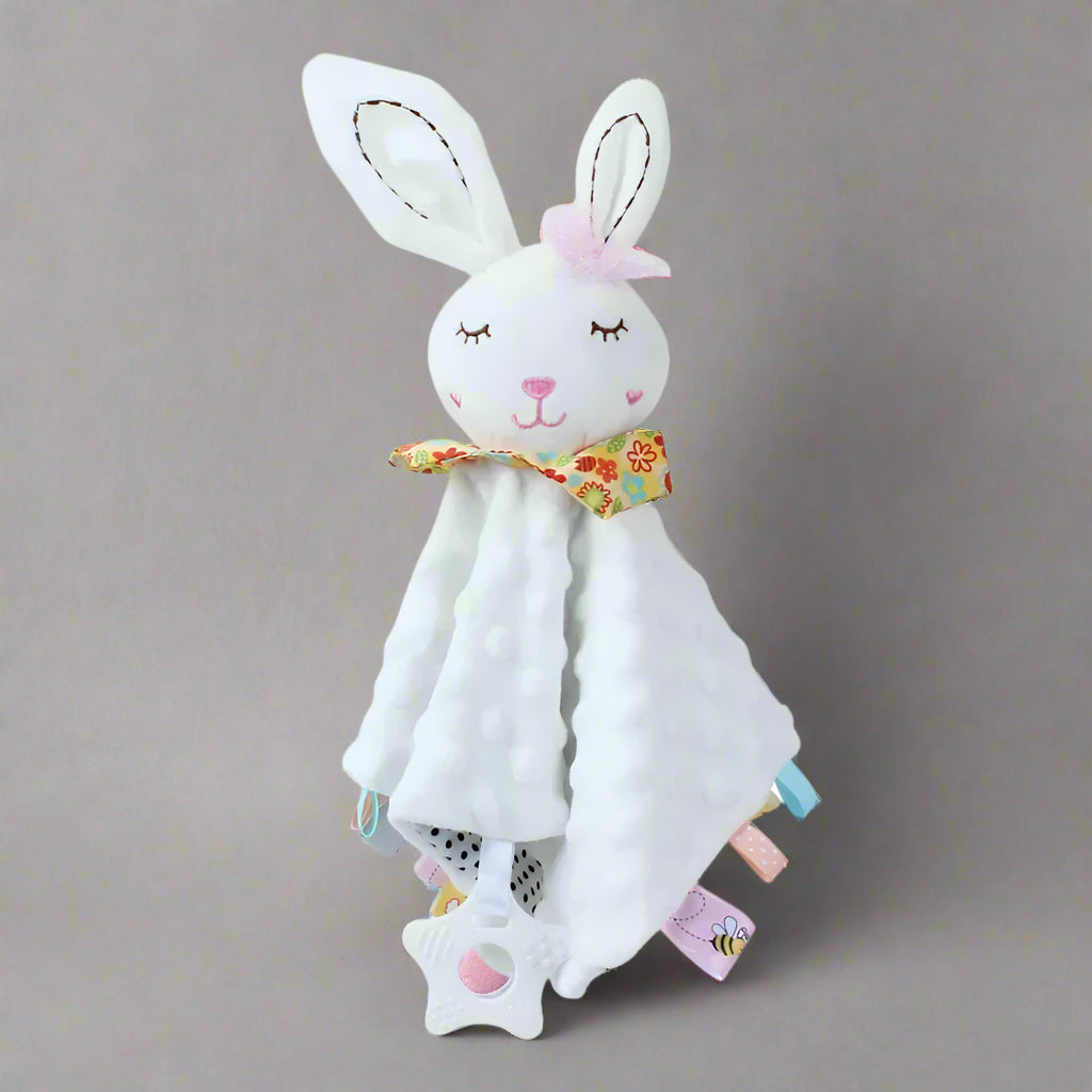 doudou personnalisé variante lapin blanc