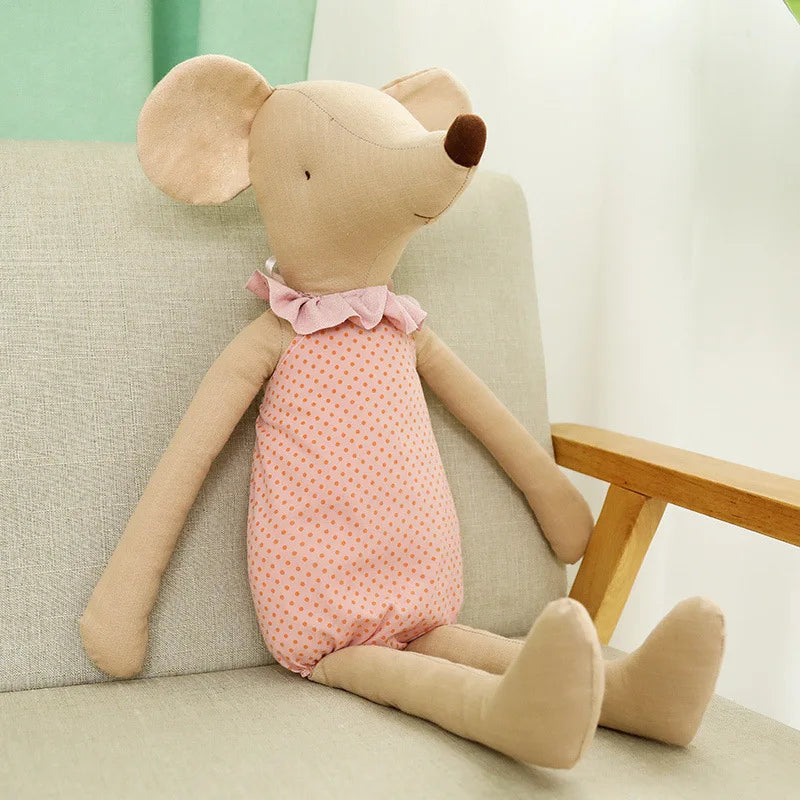 doudou souris variante rose