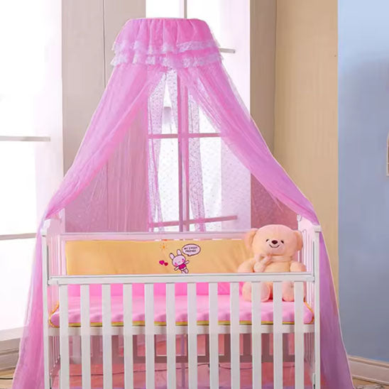 Ciel de lit bébé - Rose