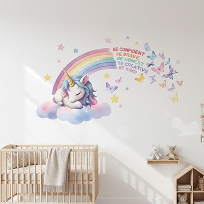 Stickers muraux enfant  decoration cozy 