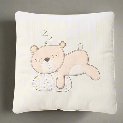 tour-de-lit-bébé-beige-ourson-qui-dort