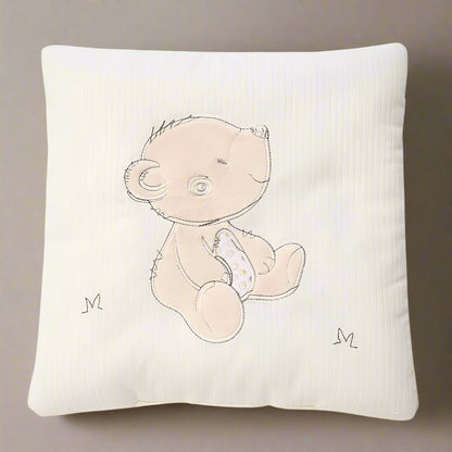 tour-de-lit-bébé-ourson-qui-sourit