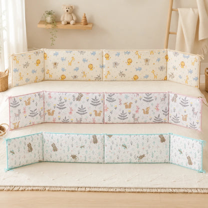 Tour de lit bébé | CoconVers – Coton doux et motifs animaux