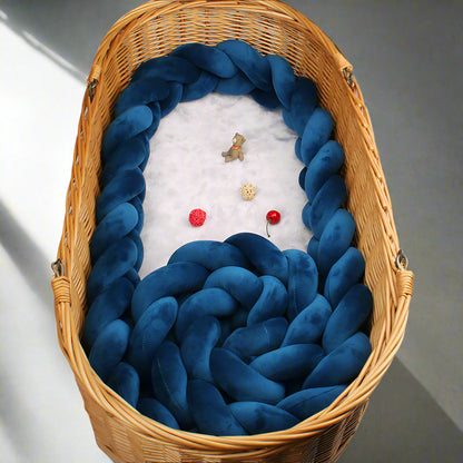 tresse-de-lit-bebe-berceau-bleu