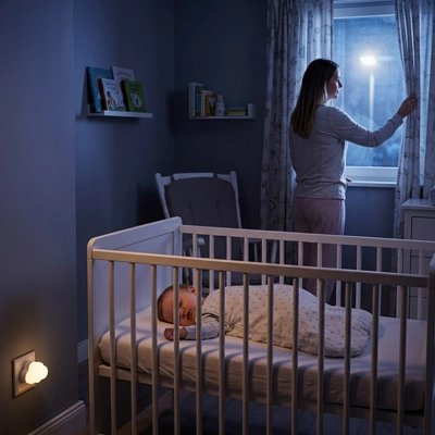 Veilleuse murale illumine chambre bébé